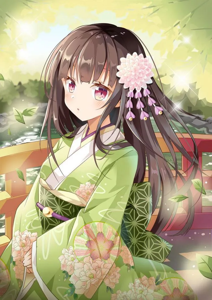 Ảnh Anime Đẹp ( 2 ) - Anime Girl Kimono (2) - Wattpad