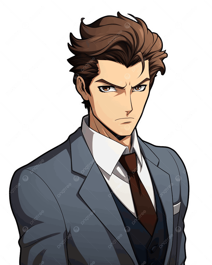 Hình ảnh Người đàn ông Anime Nghiêm Túc Trong Bộ Vest Với Vẻ Mặt Tự Tin PNG  , Người đàn ông Anime Trong Bộ đồ, Nghiêm Túc, Trang Phục Chính Thức PNG