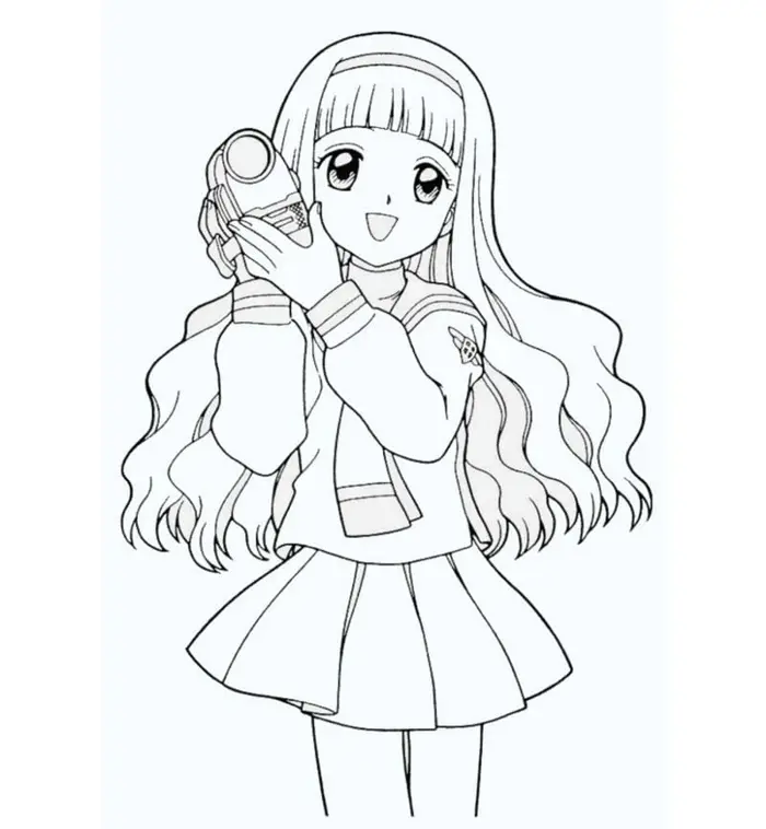 Tải ngay bộ sưu tập tranh tô màu anime đẹp nhất 2025