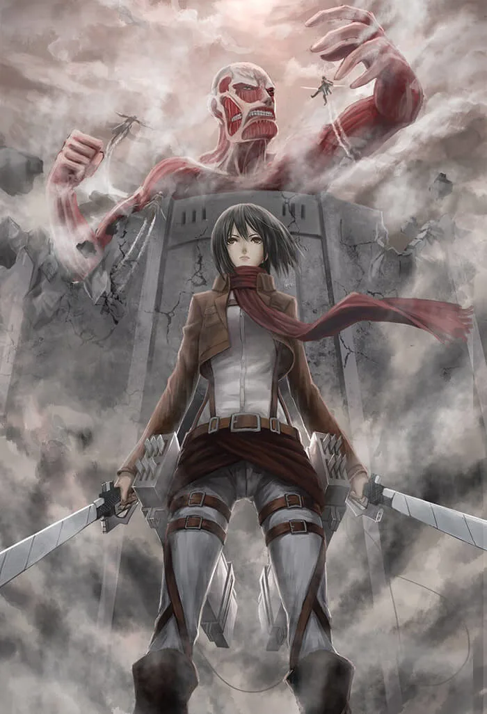 Ảnh Mikasa Ackerman đẹp - AnhAnime.Com
