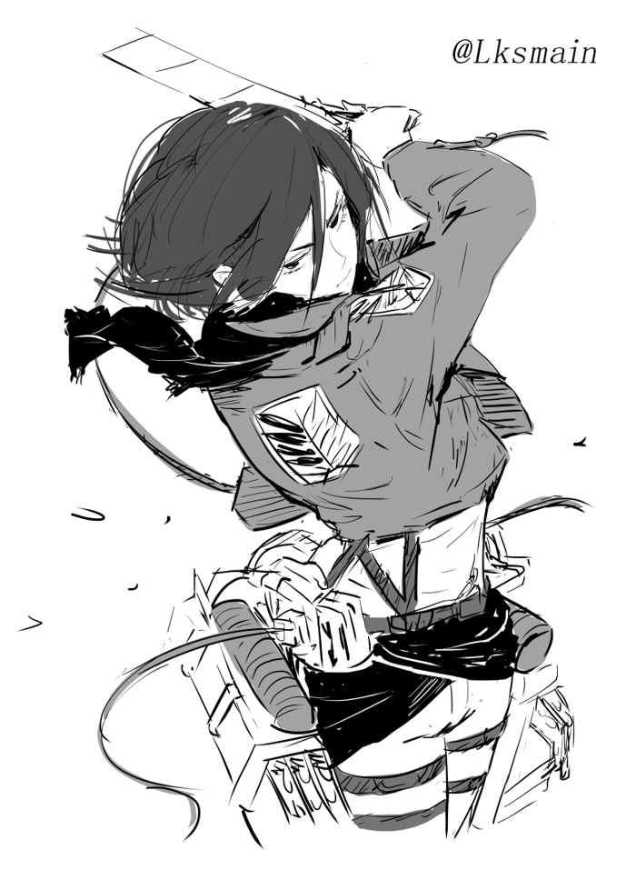 ART] Ảnh Mikasa Ackerman do mình vẽ @Lksmain (Anime/Manga : Attack on  Titan) : r/ShingekiNoKyojin