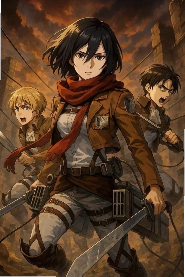 Tuyển tập ảnh Mikasa Ackerman đẹp mê hồn: Khám phá vẻ đẹp của chiến binh  Titan