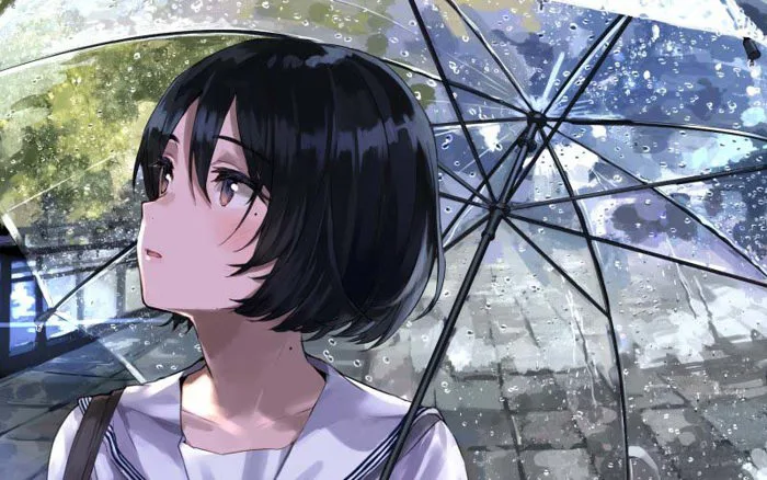 Ảnh Mưa Buồn Anime Nam Nữ Đẹp [37+ Buồn Khóc Dưới Mưa Tâm Trạng]