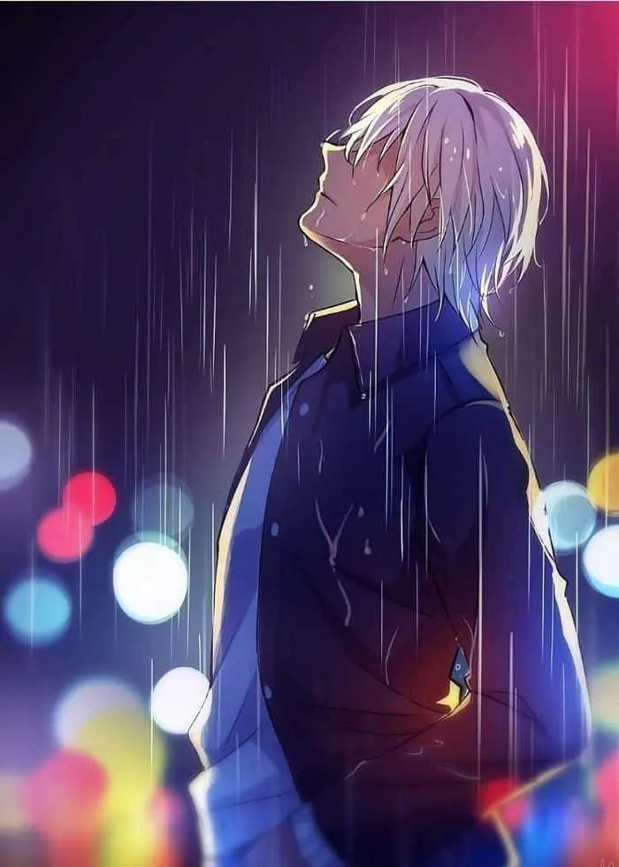 Ảnh Anime Khóc Thầm, Khóc Cười [118+ Hình Anime Khóc Dưới Mưa Đẹp]