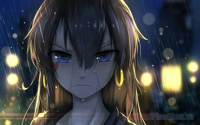 Những hình ảnh anime mưa buồn, cô đơn đẹp đầy cảm xúc Những hình ảnh anime mưa buồn, cô đơn đẹp đầy cảm xúc