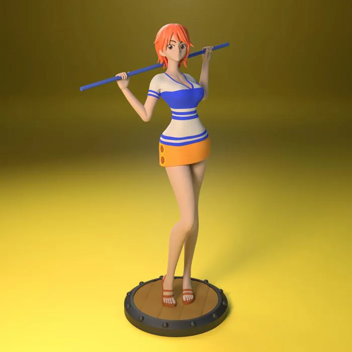 Nami của tôi trong One Piece để in 3D : r/anime