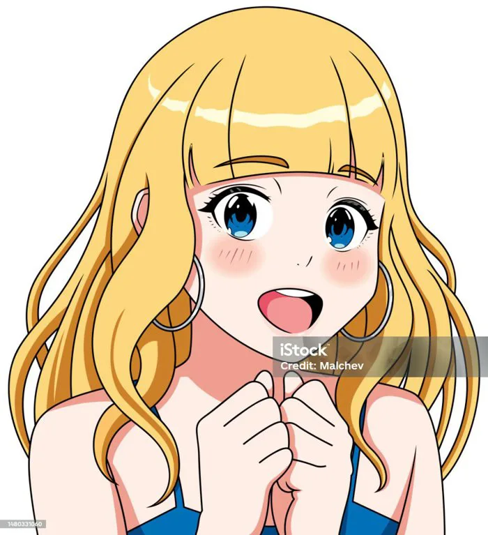 Cô Gái Anime Ngạc Nhiên Thú Vị Trên White Hình minh họa Sẵn có - Tải xuống Hình  ảnh Ngay bây giờ - Biểu cảm khuôn mặt, Bộ phận cơ thể người,