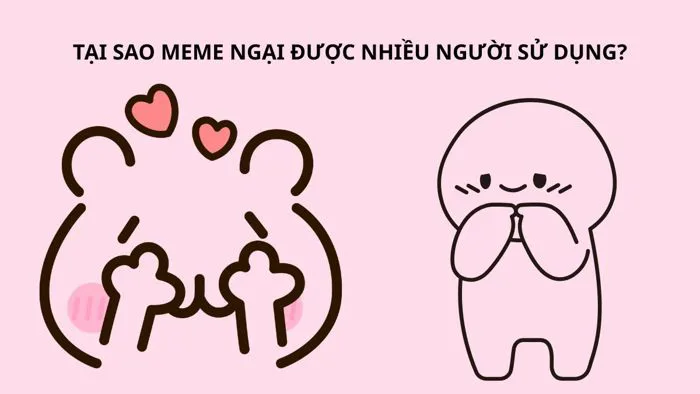 70+ Meme ngại ngùng siêu dễ thương, bựa và hài hước