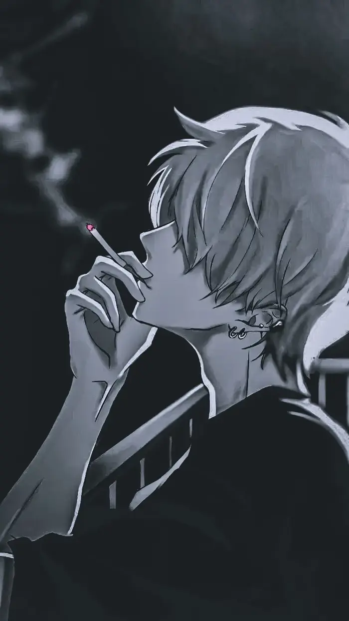 TOP 99+ Ảnh Ngầu Nam Lạnh Lùng ANIME Che Mặt, Trắng Đen