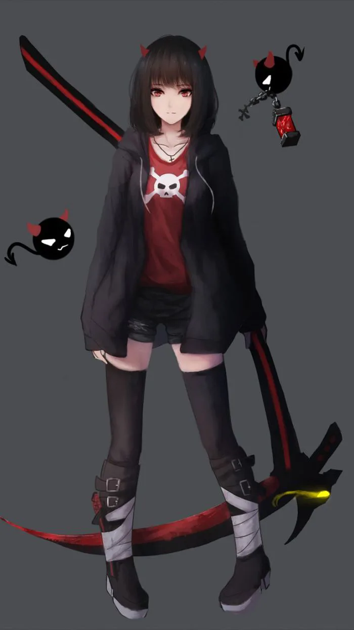 ảnh anime nữ ngầu lạnh lùng