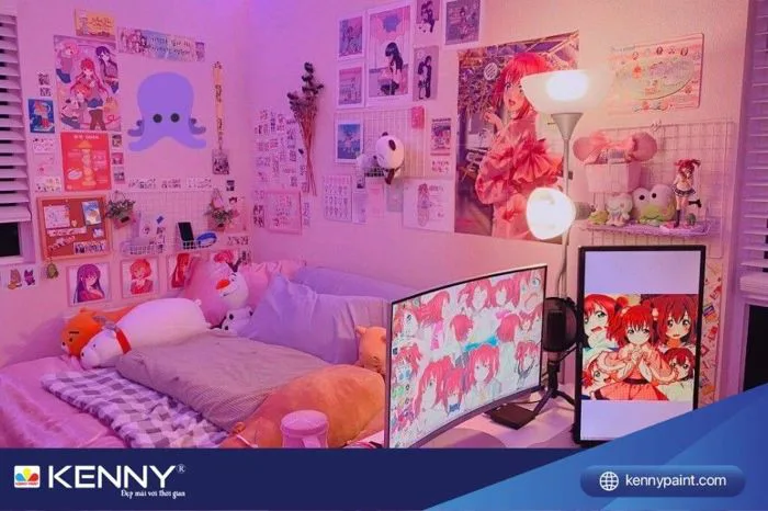 40+ ý tưởng phòng ngủ Anime dành cho cộng đồng Wibu