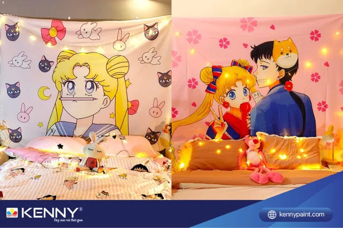 40+ ý tưởng phòng ngủ Anime dành cho cộng đồng Wibu