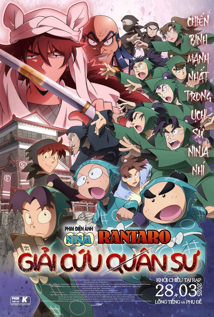 Anime Ninja Rantaro: Giải cứu quân sư ra rạp chiếu phim | Harper's Bazaar  Việt Nam