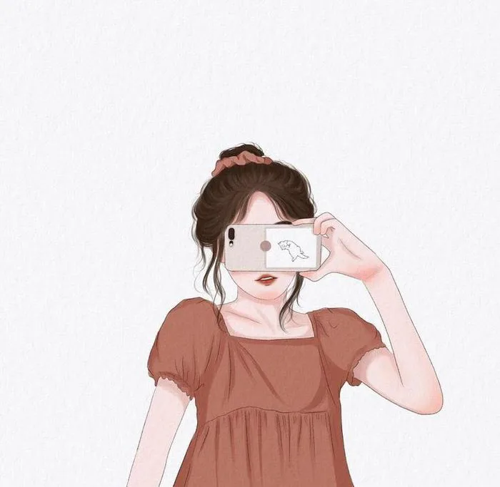 Những hình ảnh anime cầm điện thoại che mặt đẹp nhất, mang đến vẻ đẹp bí ẩn và cuốn hút.