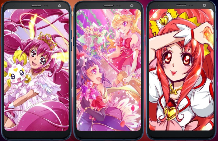 Ứng dụng Glitter Force Wallpapers - Hình nền anime chiến binh | Link tải  free, cách sử dụng