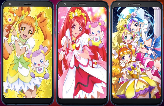 Ứng dụng Glitter Force Wallpapers - Hình nền anime chiến binh | Link tải  free, cách sử dụng