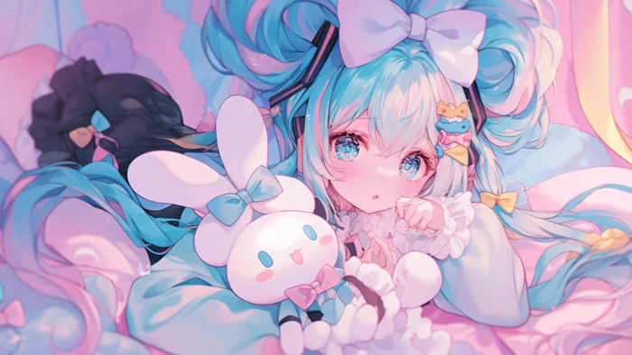 Tải 99+ Hình Nền Cinnamoroll Cute Bộ Ảnh Màu Xanh Pastel Cực Xinh