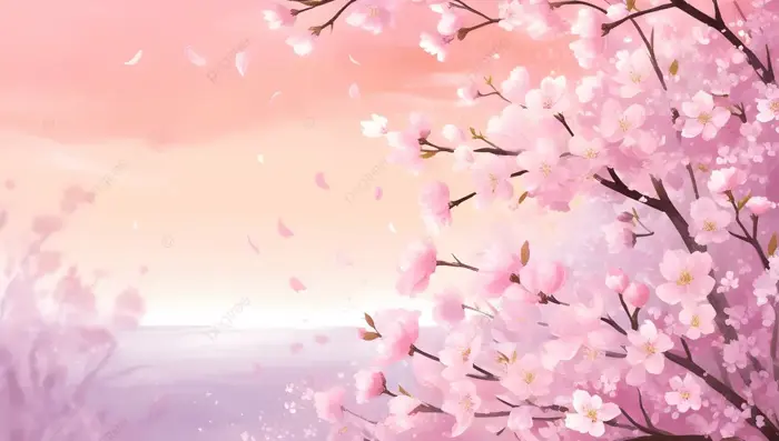 Hình nền Nền Cảnh Anime Pastel Tuyệt đẹp Với Hoa Anh đào Và ánh Hoàng Hôn,  Nền Anime, Hoa Anh đào, Thẩm Mỹ Màu Hồng Background Vector để tải xuống  miễn phí -