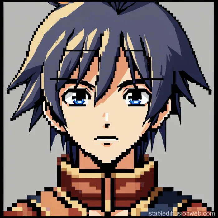 created a image 64 x64 pixels anime make with character pixel art Prompts |  Stable Diffusion Trực tuyến