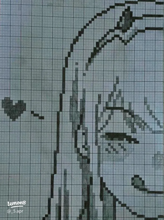 Pixel Art Mini Cute (Có Ô): 20+ Ý Tưởng Hình Pixel Nhỏ Đơn Giản, Dễ Vẽ