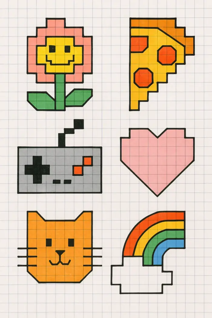 TOP 88+ Hình Pixel Cute Nhỏ HOT Đơn Giản Hello Kitty, Capybara