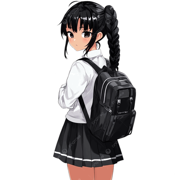 Hình ảnh Nữ Sinh Png Nền Minh Họa Anime PNG , Bản Vẽ Bút Chì, Hoạt Hình,  Người PNG trong suốt và Vector để tải xuống miễn phí