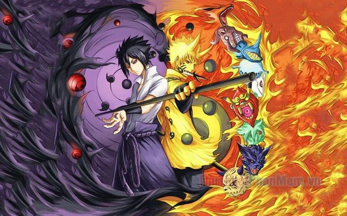 Ảnh Naruto và Sasuke - Tuyển tập hình nền đẹp nhất