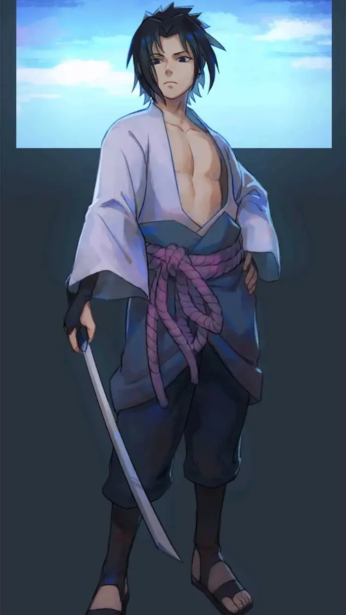 Chiêm ngưỡng ảnh Sasuke ngầu như một chiến binh