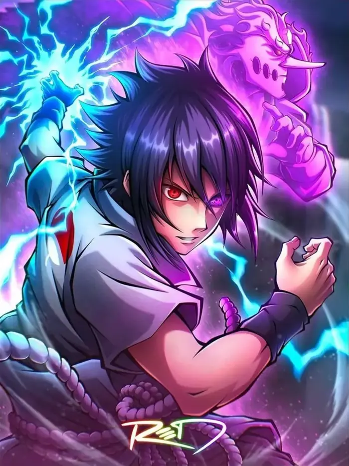 Chiêm ngưỡng ảnh Sasuke ngầu như một chiến binh