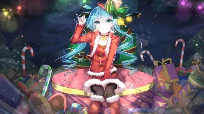 Chiêm ngưỡng loạt anime hình ảnh Giáng sinh cute, độc đáo, chắc chắn sẽ  khiến bạn không thể rời mắt