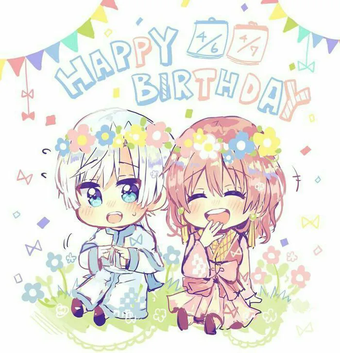 ảnh chế anime - happy birthday yona!!!!!