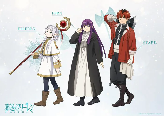 Hình ảnh nhân vật mới cho Frieren, Fern & Stark! : r/Frieren