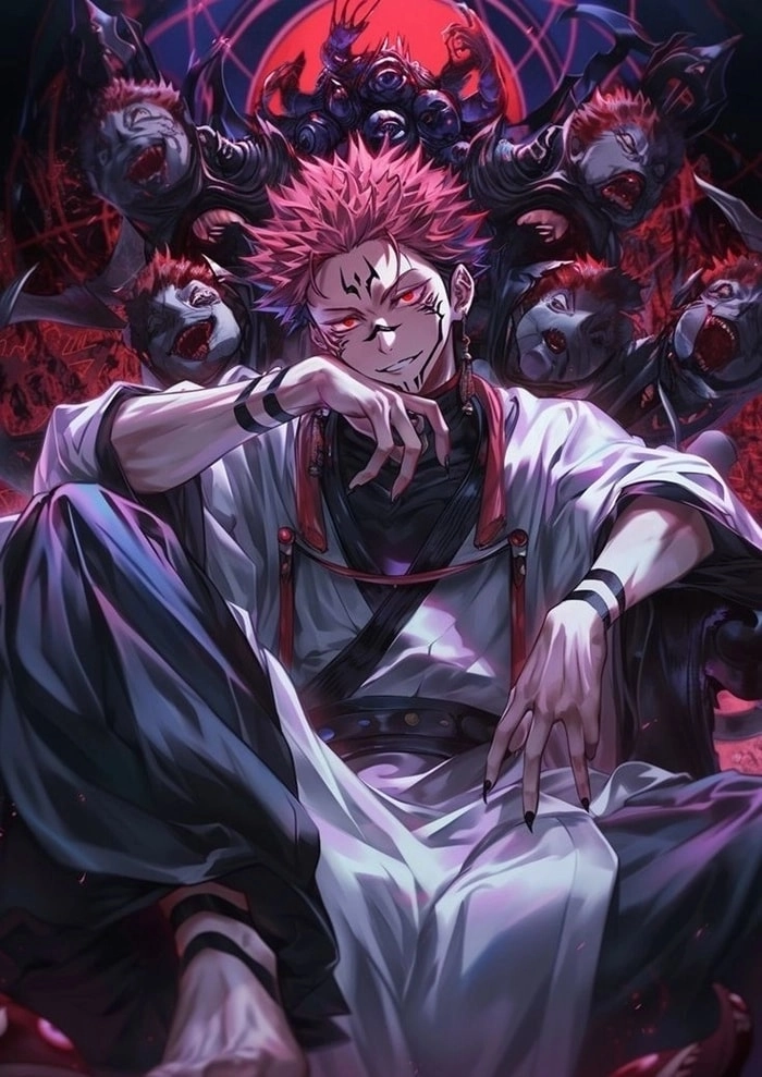Tổng hợp những ảnh Sukuna đẹp nhất dành cho fan anime