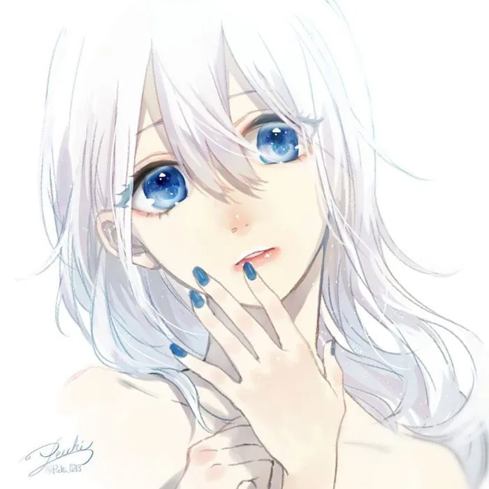 Khám phá 24 ý tưởng tóc bạch kim + mắt xanh❄ và nghệ thuật anime | phim  hoạt hình, minh họa manga, kỳ ảo và các ý tưởng khác