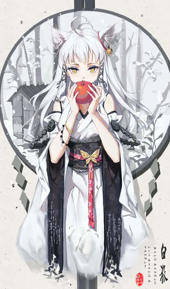 Hình ảnh Anime Girl tóc trắng đẹp nhất