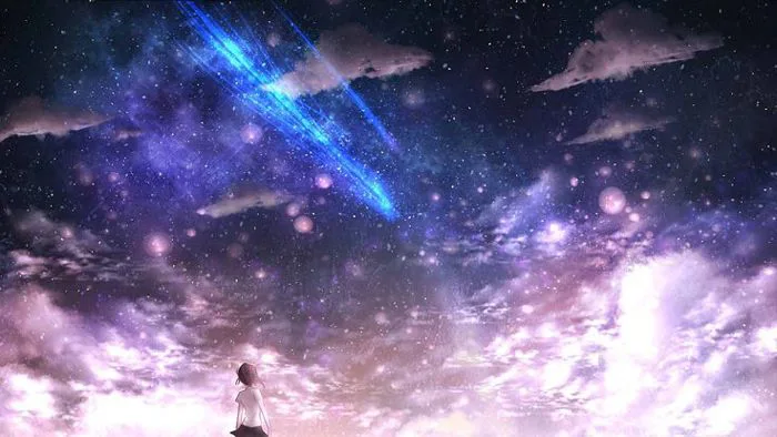 Ảnh Anime Galaxy huyền ảo - Ảnh hoạt hình đẹp nhất