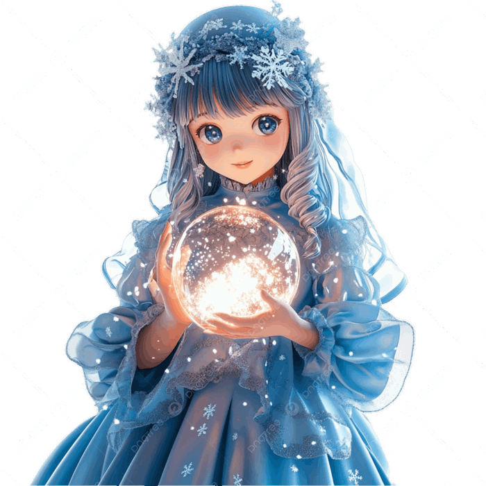 Hình ảnh Cô Gái Anime Giáng Sinh Trong Bộ Váy Bông Tuyết Màu Xanh Cầm Món  Quà PNG , Giáng Sinh, Phim Hoạt Hình, Bông Tuyết PNG trong suốt và Vector để