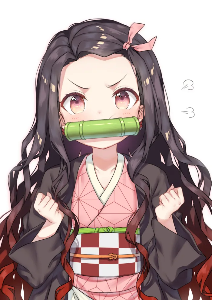 Hình nền : Anime cô gái, nghệ thuật số, Tác phẩm nghệ thuật, 2D, Hiển thị  chân dung, theo chiều dọc, Kamado Nezuko, Kimetsu no Yaiba 1254x1771 -  rogier - 1685885 -