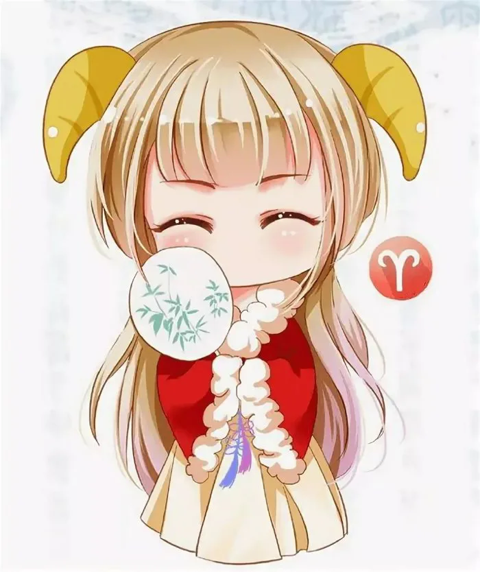 Ảnh Chibi 12 cung hoàng đạo cực dễ thương