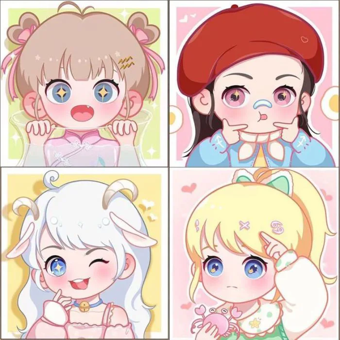 Tranh Tô Màu Số Hoá 12 Cung Hoàng Đạo Chibi Kích Thước 20x20 (cm) Tranh Số  Hóa Cho Người Yêu Thích Nghệ Thuật Tranh Tô Màu Phong Cách Nhân Vật -  Lazada |