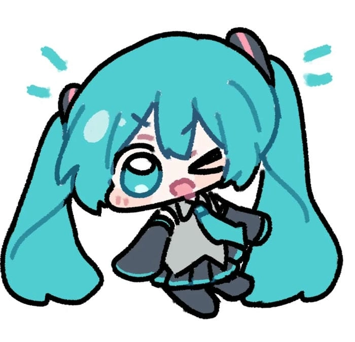 Tổng hợp ảnh chibi Miku cute cho fan anime không thể bỏ