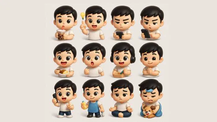 Câu lệnh tạo sticker chibi cá nhân bằng ChatGPT đơn giản