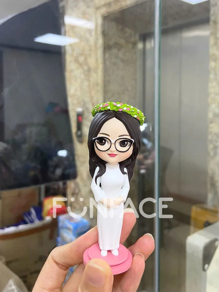 Tượng Chibi - Khi Ảnh Chụp Bước Ra Đời Thực - Funface Đẹp, Độc - chinh phục  khách hàng
