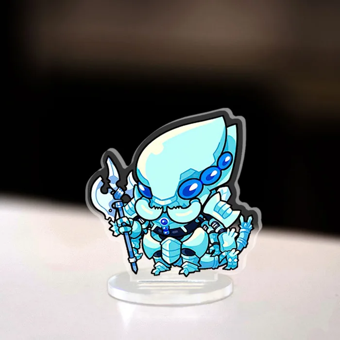 Mô hình Mini Overlord Ainz Ooal Gown Albedo Standee Chibi Anime Manga light  novel trang trí góc học tập cao 3cm