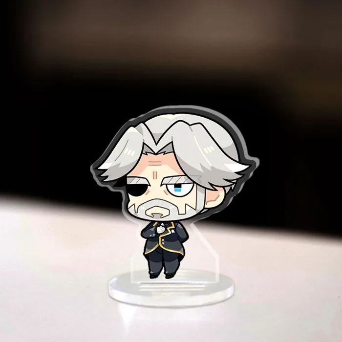 Mô hình Mini Overlord Ainz Ooal Gown Albedo Standee Chibi Anime Manga light  novel trang trí góc học tập cao 3cm