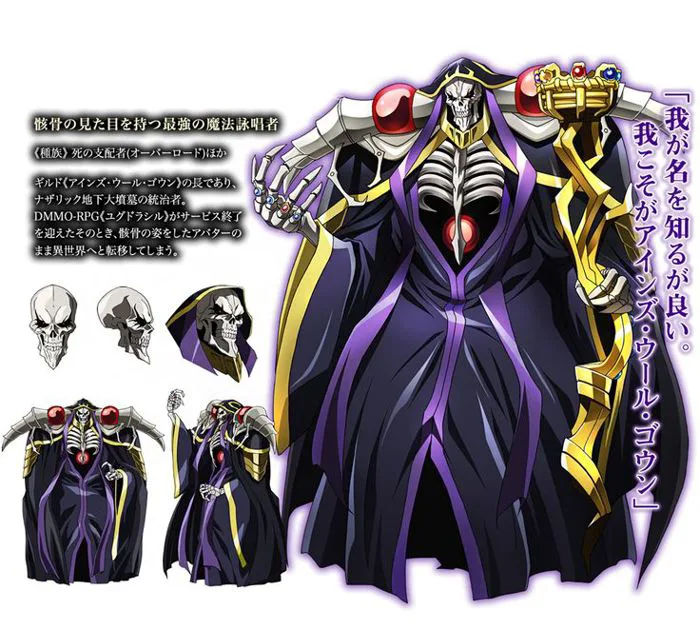 7 Ainz Ooal Gown ý tưởng | anime, hình ảnh, nghệ thuật anime