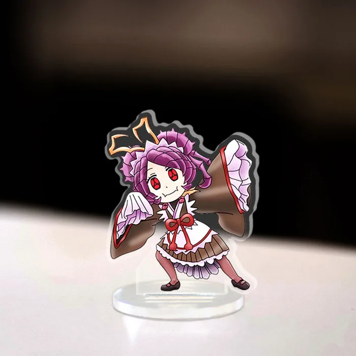 Mô hình Mini Overlord Ainz Ooal Gown Albedo Standee Chibi Anime Manga light  novel trang trí góc học tập cao 3cm