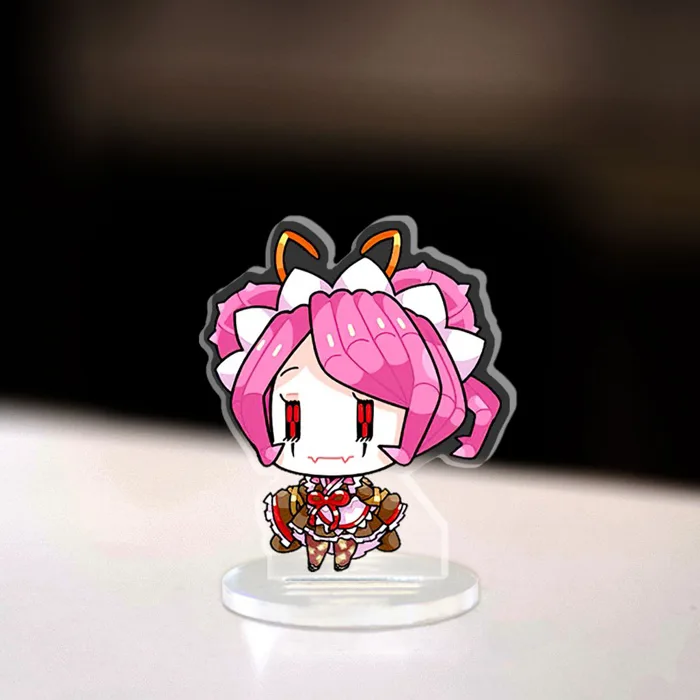 Mô hình Mini Overlord Ainz Ooal Gown Albedo Standee Chibi Anime Manga light  novel trang trí góc học tập cao 3cm