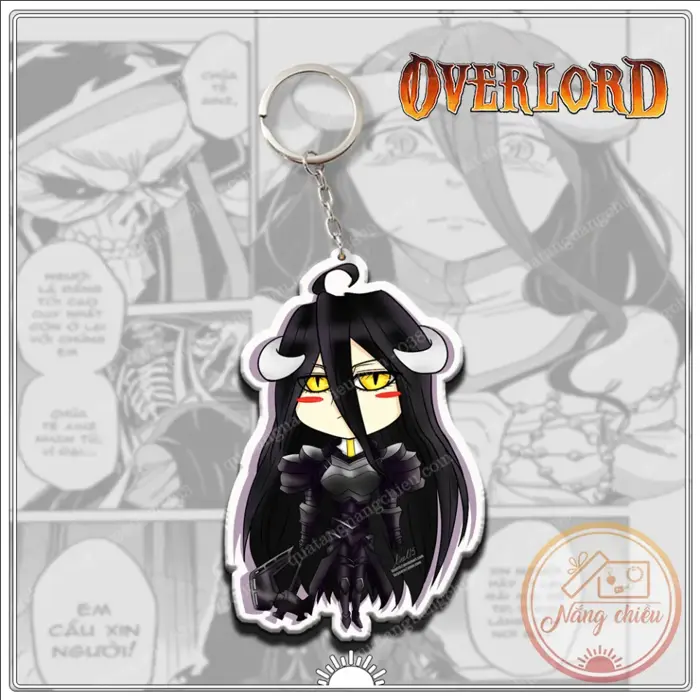 Móc khóa Dày In Sắc Nét 2 Mặt, Anime OVERLORD Gồm các nhân vật Ainz Ooal  Gown, Albedo, Sebes, Demiurge, Shalltear ☘️Quà Tặng Nắng Chiều☘️ | Lazada  Việt Nam