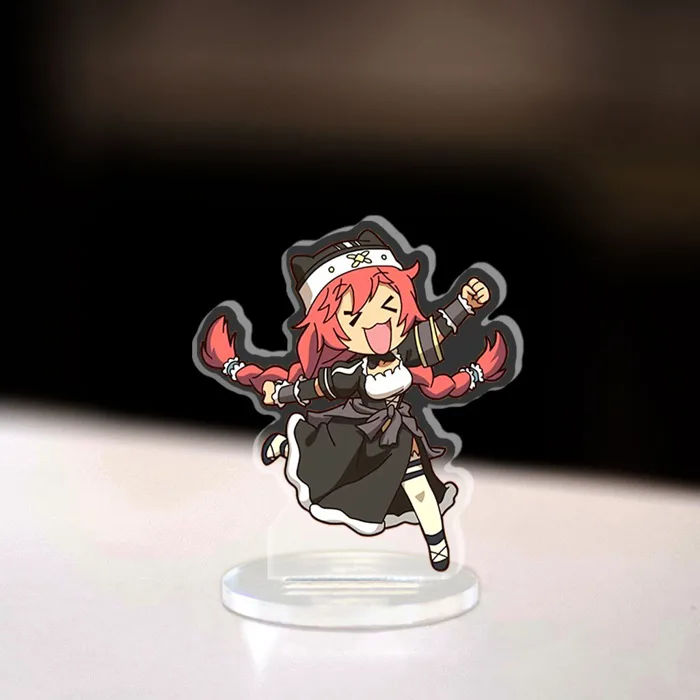 Mô hình Mini Overlord Ainz Ooal Gown Albedo Standee Chibi Anime Manga light  novel trang trí góc học tập cao 3cm